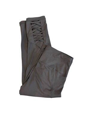 Active Life Gray Crisscross‎ Leggings